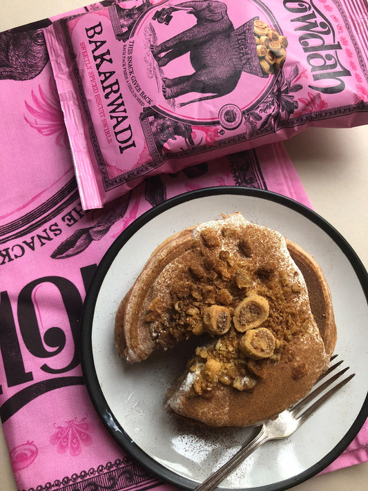 Bakarwadi Pancake Stack